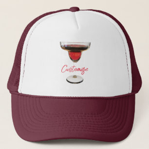 Big Red Margarita Cocktail Drink Thunder_Cove Trucker Hat