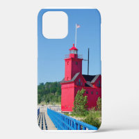 Big Red Michigan Lighthouse