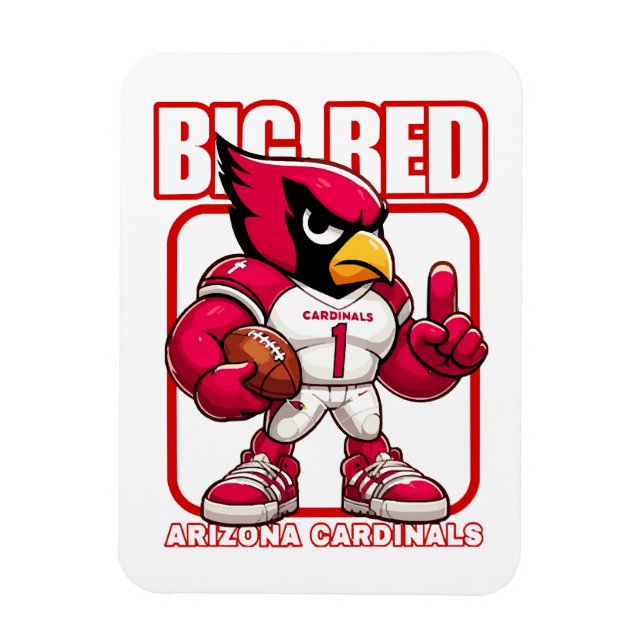 Big Red no 1 Magnet (Vertical)