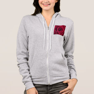 Big Red Rose Hoodie