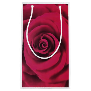 Big Red Rose Small Gift Bag