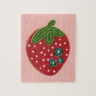 Big Red Strawberry Jigsaw Puzzle