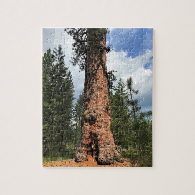 Big Red Tree, La Pine, OR Jigsaw Puzzle (Vertical)