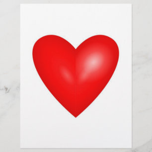 Big Red Valentine Heart Flyer