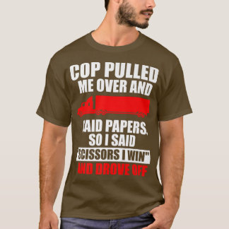 Big Rig Semi-Trailer Trucker Funny Haulier Truck D T-Shirt