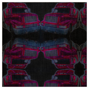 Big_Rig Semi_truck Auto Truck 18 wheeler OTR Fabric