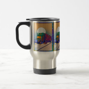 Big rig travel mug