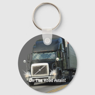 Big Rig Trucker's Lorry Design for Truck-lovers Key Ring