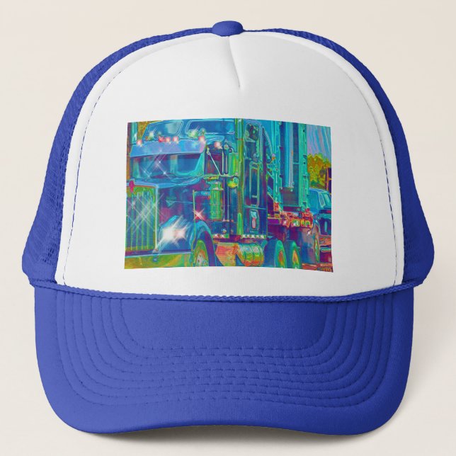 BIG RIGS TRUCK DRIVERS GEAR TRUCKER HATS (Front)