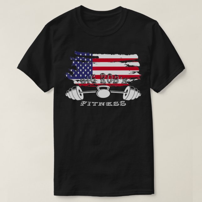 Big Rob Fitness  T-Shirt (Design Front)