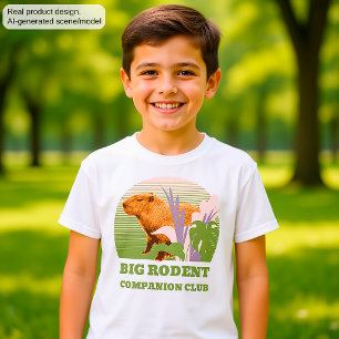 Big Rodent Companion Club Capybara T-Shirt