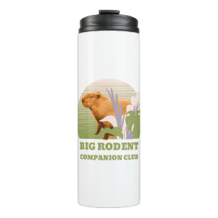 Big Rodent Companion Club Capybara Thermal Tumbler