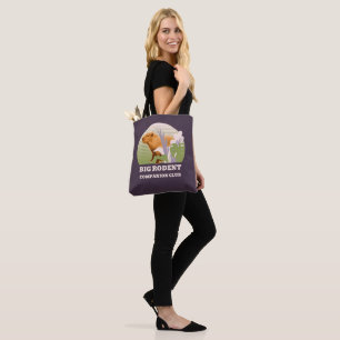 Big Rodent Companion Club Capybara Tote Bag