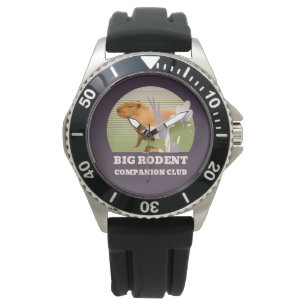 Big Rodent Companion Club Capybara Watch