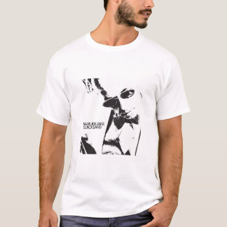 Big Rude Jake Black & White Quicksand Tee