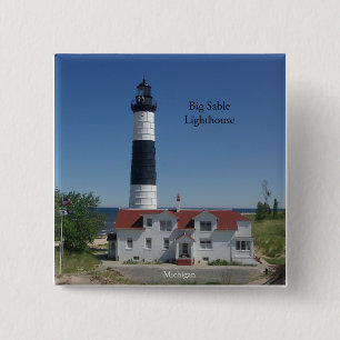 Big Sable Lighthouse button