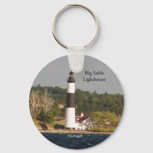 Big Sable Lighthouse key chain