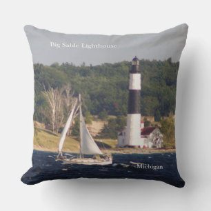 Big Sable Lighthouse pillow