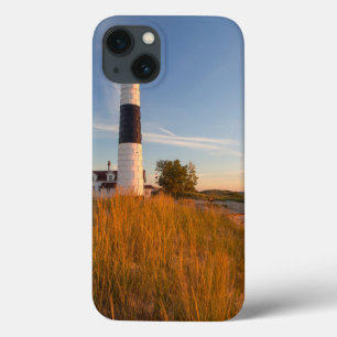 Big Sable Point Lighthouse On Lake Michigan 3 iPhone 13 Case