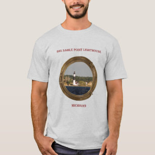 Big Sable Point Lighthouse porthole shirt