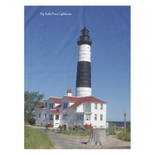 Big Sable Point Lighthouse table cloth