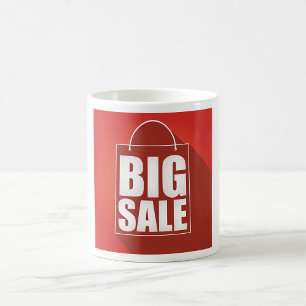 Big Sale Red Sign Coffee Mug