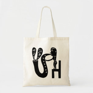 Big Saxophone Tote Bag