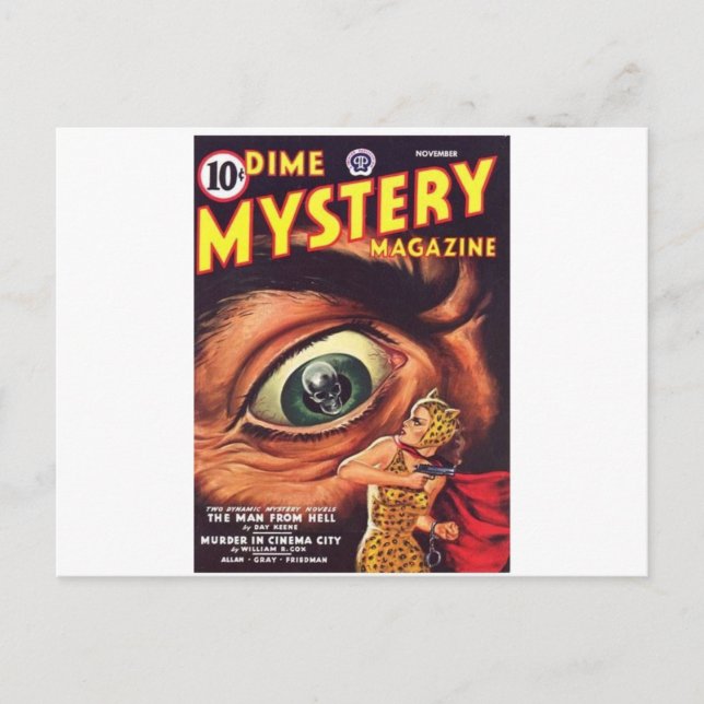 Big Scary Eye Postcard (Front)