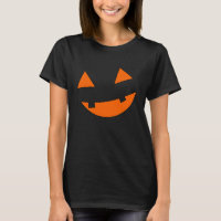 Big Scary Orange Smiling Pumpkin Face Halloween