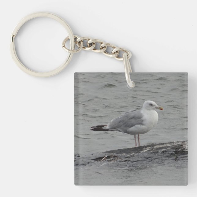 Big seagull key ring (Front)
