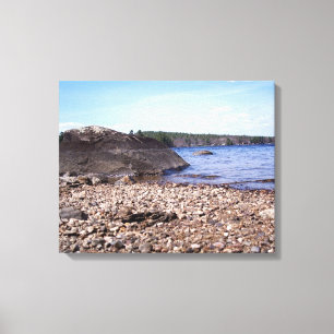 Big Sebago Lake 3, Maine Canvas Print