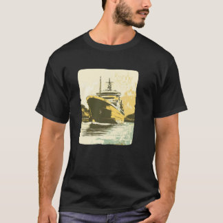 Big Ship Graphic Costume T-Shirt