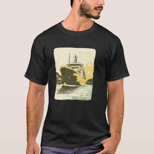 Big Ship Graphic Costume T-Shirt (Front)