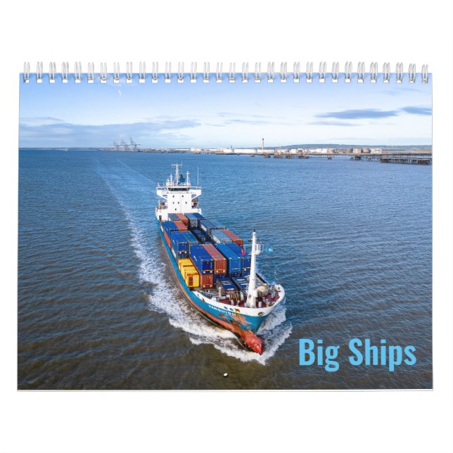 Big Ships Calendar (Cover)