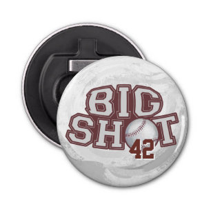 Big Shot Baseball Bottle Opener
