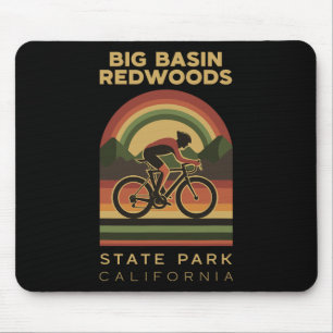 Big Sin Redwoods State Park Mountain Biking Bike Mouse Pad