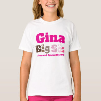 Big Sis Personalized Name Shirt