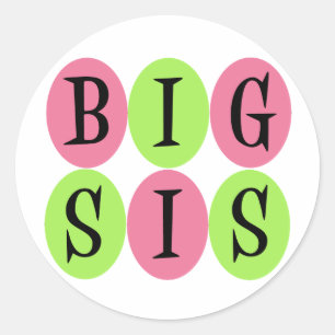 Big Sis stickers