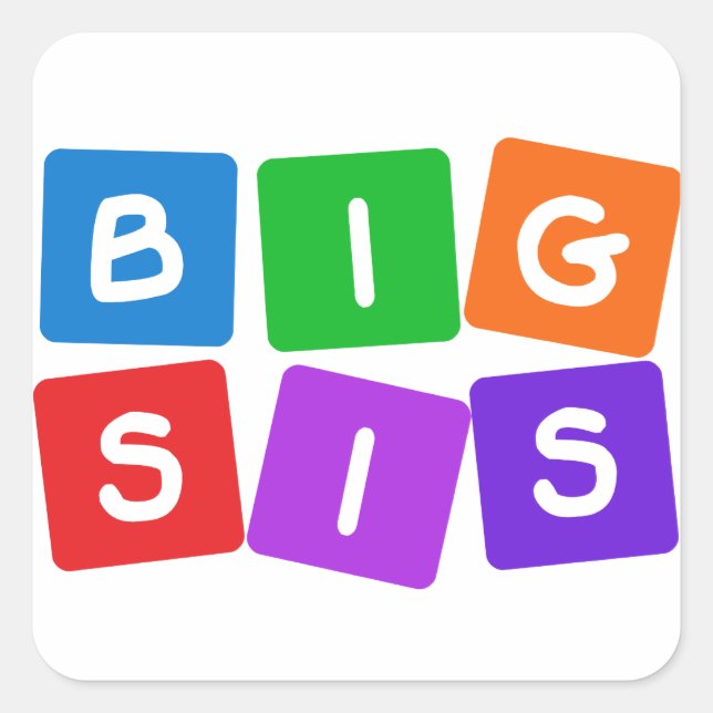 Big Sis stickers (Front)