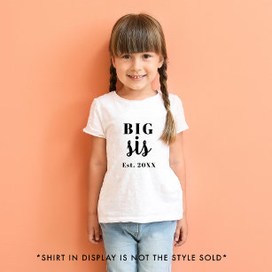 Big Sis Year Baby T-Shirt