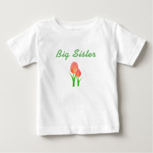 Big Sister Announcement Dress Baby T-Shirt