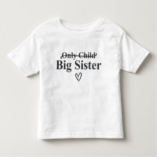 big sister announcement t shirt nz