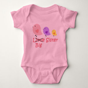 Big Sister Baby Bodysuit