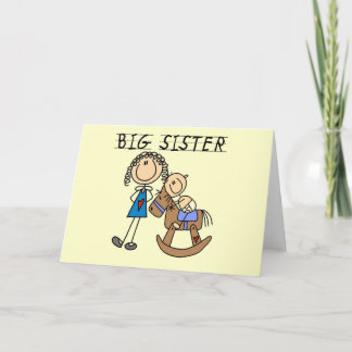 Big Sister Baby Brother T-shirts and Gifts Card
