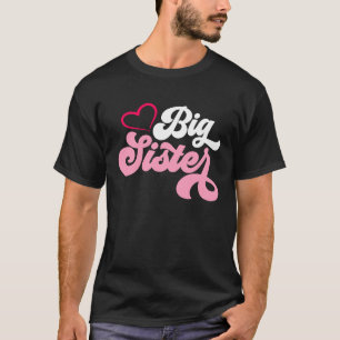 Big Sister Baby Pregnancy Announcement Family 1 T-Shirt
