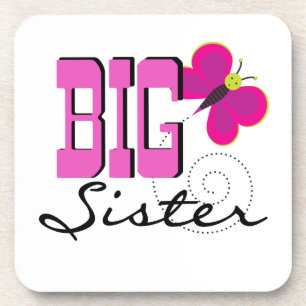 Big Sister - Butterfly Gifts Coaster