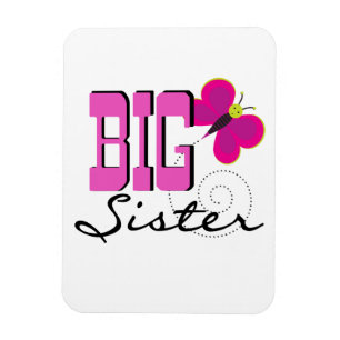 Big Sister - Butterfly Gifts Magnet