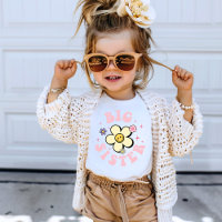 Big Sister Cute Flower Fun and Cheerful 