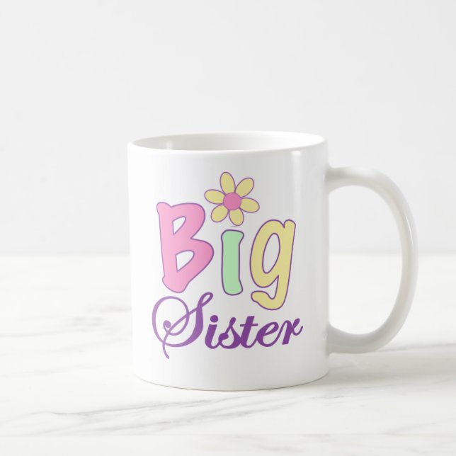 Big Sister Flower Coffee Mug (Right)