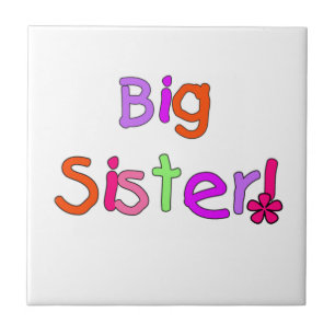 Big Sister Gifts Tile